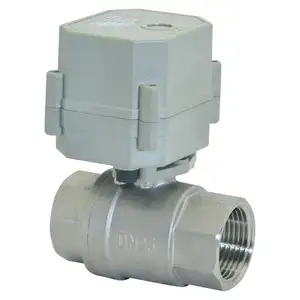 Hot! A20-T25-S2-C 1" DN25 DC12V/24V on off motorized valve