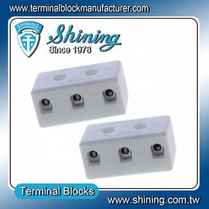 TC-203-A 20A 4mm Fil Triple Façon Stéatite Bornier - Product Image 6