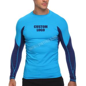 2019 nouveauté hommes Rashguard chemises à coupe sèche chemises de Surf hommes chemise de plongée Protection UV éruption garde haut vêtements de plage - Product Image 5