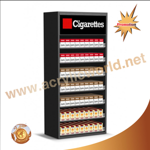 cigarette <b>display</b> acrylic cigarette <b>display</b> cabinet/ acrylic cigarette <b>display</b> <b>rack</b>/ acrylic cigarette stands with pushers - Product Image 4