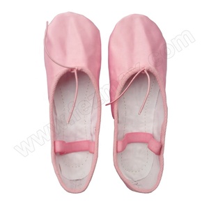 Zapatos de baile de Ballet suaves de satén de alta calidad, suela de ante dividida - Product Image 3