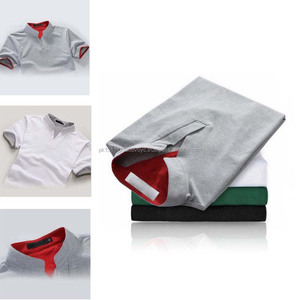 Polo de manga corta para hombre, camiseta muscular, informal, multicolor, de la mejor calidad, original - Product Image 3