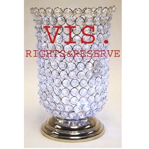 Bougeoir Hurricane en cristal Pièce centrale élégante pour la maison Hôtel Fêtes de mariage Spa Église et Festival Décorations - Product Image 2