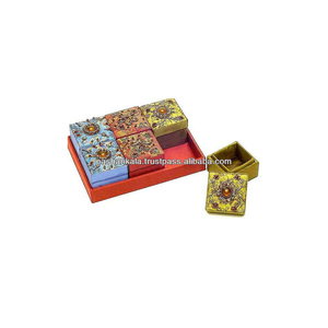 Hand Embroidered Decorative Gift Box Exclusive - Product Image 1