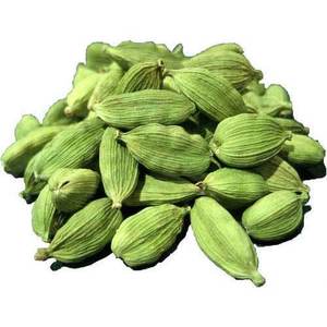 Paquete de cartón de 25kg de cardamomo verde picante caliente crudo de grado premium de 7-8mm | Cardamomo Elaichi de calidad de exportación - Product Image 1