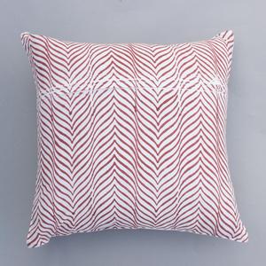 Reversible bloque impreso algodón Lino decorativo Boho sofá 45X45 CM funda de Cojín cuadrado algodón decoración del hogar sofá funda de cojín - Product Image 2