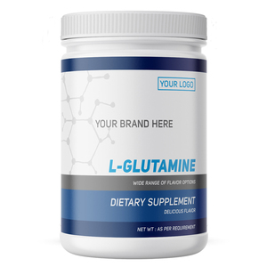 Etiqueta Personalizada, Polvo de L-Glutamina Pura y Cruda para el Apoyo Inmunológico y la Mejora de la Digestión en Adultos, Certificado GMP - Product Image 1