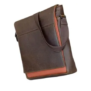 New style laptop messenger sling bag / Cheap laptop messenger bag / Soft leather ladies laptop bags