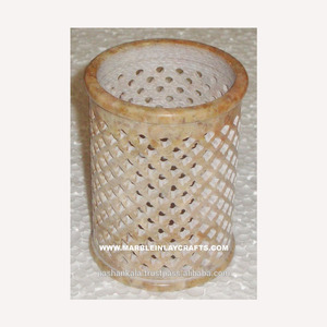 Porte-bougies en pierre ollaire pure - Product Image 1