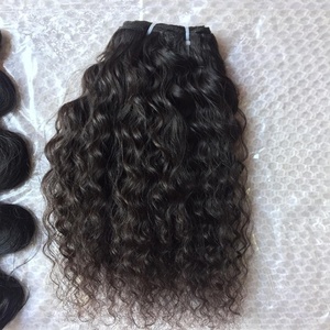 Grado 8A 9A 10A Extensiones de cabello indio Remy peruano de doble cara Estilo rizado italiano negro natural 10 piezas Encaje HD sin procesar - Product Image 2