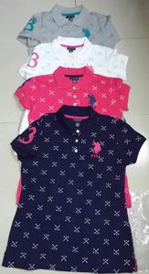 Camisa de algodón 100% de estilo clásico de marca Original para mujer, Polo con estampado completo de Color claro para adultos, ropa informal de primavera - Product Image 2