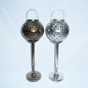 Candelero de cristal de estilo Vintage hecho a mano, respetuoso con el medio ambiente, nueva decoración del hogar Ins para mesa de boda, centro de mesa, caja de Metal embalada - Product Image 5