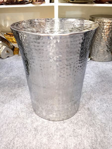 Table basse moderne en Aluminium de forme ronde avec une couleur Unique pour la décoration du salon, de la maison, des hôtels et des Restaurants - Product Image 3