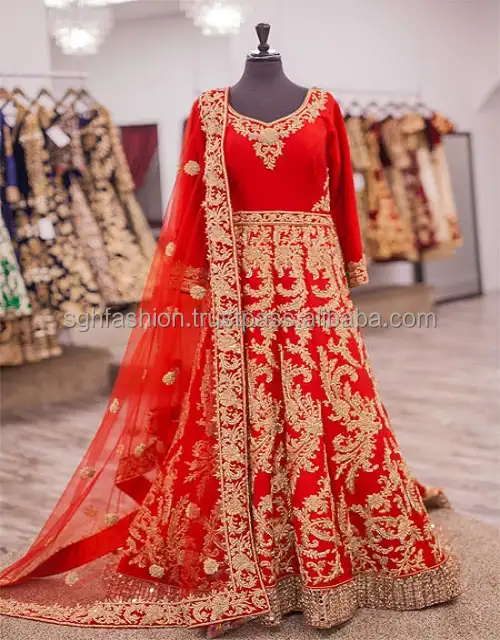 Mariage indien De Mariée robes Anarkali