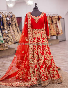 Vestidos de novia de la boda de la India Anarkali - Product Image 1