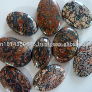 Directe En Gros Léopard Jaspe Peau De Cabochons - Product Image 1