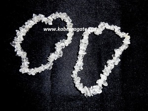 Venta al por mayor de cristal de cuarzo Chips pulsera - Product Image 2