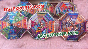 Parapluie pour chat Rajasthani, rétro, coloré, pour décoration de table, mariage indien, pièces - Product Image 3