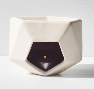 Diseño moderno quemador de incienso de cerámica en forma geométrica barato Quemador de aceite de cerámica decoración de la casa - Product Image 2