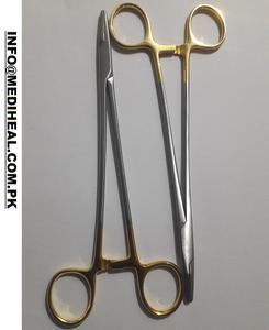 TC instruments Porte-aiguilles et pinces avec inserts en carbure de tungstène poignée en or de haute qualité - Product Image 3