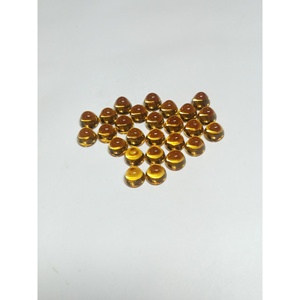 พลอยพลอยซิทรินทรงหัวกระสุนทรงหลวมสีทองไฮโดรเทอร์มอล8.5มม. เกรด AAA ใช้ในห้องปฏิบัติการใช้ความร้อนหินธรรมชาติที่ตัดได้อย่างเรียบเนียน - Product Image 2