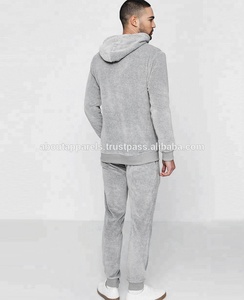 Vente en gros de survêtements en velours pour hommes, survêtement extensible de haute qualité et Offre Spéciale - Product Image 4