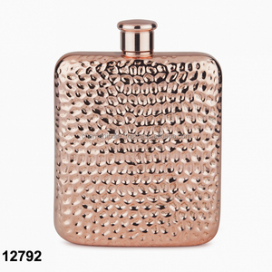 Chaman India - Termo Ecológico de Cobre Martillado con Tapa, Apto para Agua Hirviendo - Product Image 1