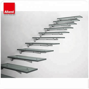 Dernière conception JE-forme DIY <span class=keywords><strong>sécurité</strong></span> résidentiel <span class=keywords><strong>escalier</strong></span> flottant escaliers ouverts - Product Image 5