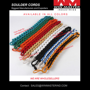 Cordon d'épaule jaune d'infanterie de cérémonie Cordon d'épaule en nylon de cérémonie - Product Image 3