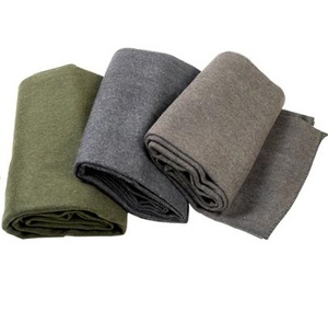 100% couvertures d'hiver en laine en vrac Avior Industries PVT LTD gris Raschel solide rayé tissé Techniques fabriquées en Inde pour les hôpitaux - Product Image 3