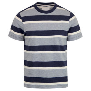 Derniers T-shirts pour hommes grande taille personnalisés Design d'impression numérique tendance Caractéristique vierge en jersey de coton et polyester respirant - Product Image 2