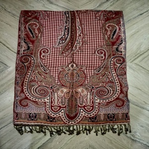 ผ้าพันคอคุณภาพสูงลายดอกไม้วิสคอสผ้าพันคอแบบดั้งเดิมผ้าคลุมไหล่อินเดียแบบมิกซ์แมตช์ดีไซน์อินเดียขนาด70x200ซม. ใช้ได้ทั้งชายและหญิง - Product Image 3