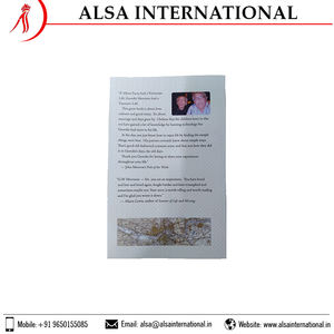 สมุดปกแบบนิ่มลายกระดาษอานที่สมบูรณ์แบบกระดาษแข็งกระดาษพิมพ์ลายตามสั่ง - Product Image 2