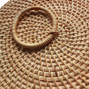 Big <b>Round</b> Rattan Storage Box From Vietnam - Product Image 5