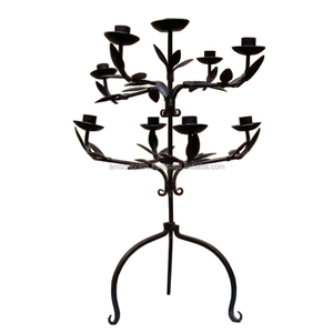 Éclairage de mariage Décoratif Orné Candélabre NOUVEAU CANDELABRE BRAS CANDELABRE NOUVEAU DEIGN METAL - Product Image 1