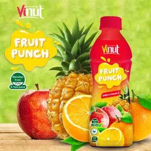 Бутылка с фруктовым дыроколом, 350 мл, напиток с высоким витамином C