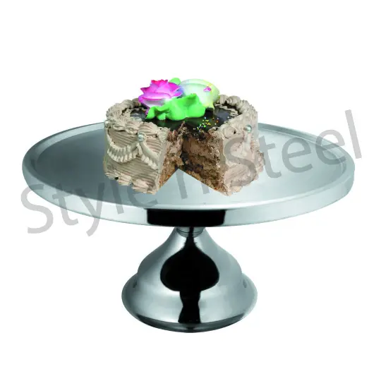 Großhandel Kuchenst änder Harz Epoxid form Display Platte Kuchenst änder mit Kuchens erver Kupfer Farbe Edelstahl