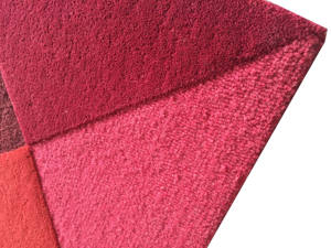 Alfombra Moderna Hecha a Mano, Antideslizante, de Pelo Largo, con Patrón Geométrico, Rectangular, Tufted a Mano, de Pared a Pared, Marca Visesa, para Uso en el Hogar y Hoteles - Product Image 3