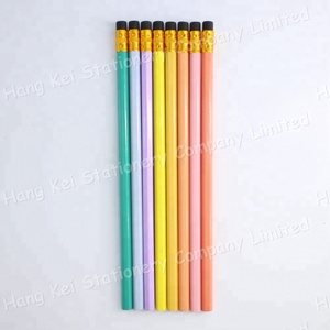 Juego de Lápices Escolares de Madera HB de 7 Pulgadas con Pegatina Holográfica Personalizada Multicolor para Niños - Product Image 5