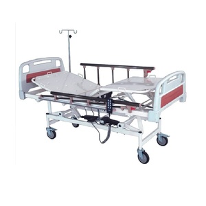 Mobilier de soins intensifs en métal acier multifonction certifié ISO Garantie de 3 ans Lit de patient manuel en ABS pour soins infirmiers Lits d'hôpital à utiliser - Product Image 2