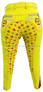 Culottes d'équitation en silicone extensibles avec taille et couleur personnalisées pour l'équitation, ensemble et accessoires équestres - Product Image 3