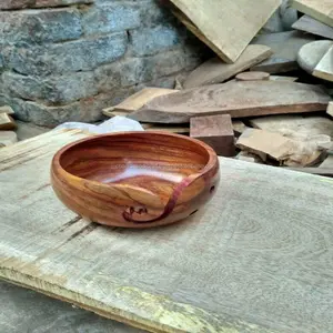 ที่มีคุณภาพสูงขายส่งไม้เส้นด้ายชามผู้ผลิต - Product Image 1