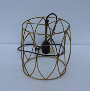 จี้เหล็กชุบทองแบบกลมที่ทันสมัย220V AC พร้อมรีโมทคอนโทรลสำหรับโรงแรมและบาร์ - Product Image 1