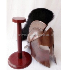 Cascos medievales Casco vikingo medieval histórico Armadura de batalla de Calvin artesanía - Product Image 1