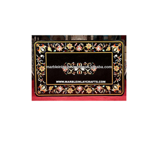 ฝังหินอ่อน Pietra Dura Handcrafted บนโต๊ะ - Product Image 1