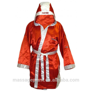 Bata de Boxeo de Satén para Artes Marciales, Kickboxing, Luchador, Batas de Seda Personalizadas, Bata de Boxeo de Alta Calidad - Product Image 6