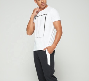 Camiseta de Manga Corta con Cuello Redondo para Hombre, Impresión Personalizada con Serigrafía, 100% Algodón, Transpirable y Ecológica - Product Image 4