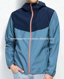 Hot Sales Custom Logo Print with Different Color <b>100</b>% PVC <b>Nylon</b> Anorak Windbreakers Jacket & Coat with Bag - Product Image 2