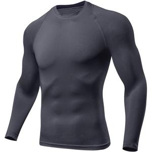 Manches longues personnalisées, vente en gros, bon marché, Style rave Gaurds sans couture pour hommes - Product Image 4