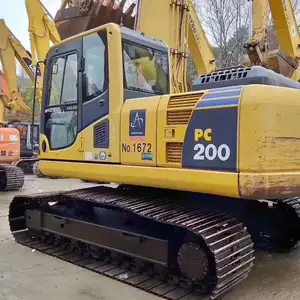 中古コマツPC200クローラー掘削機